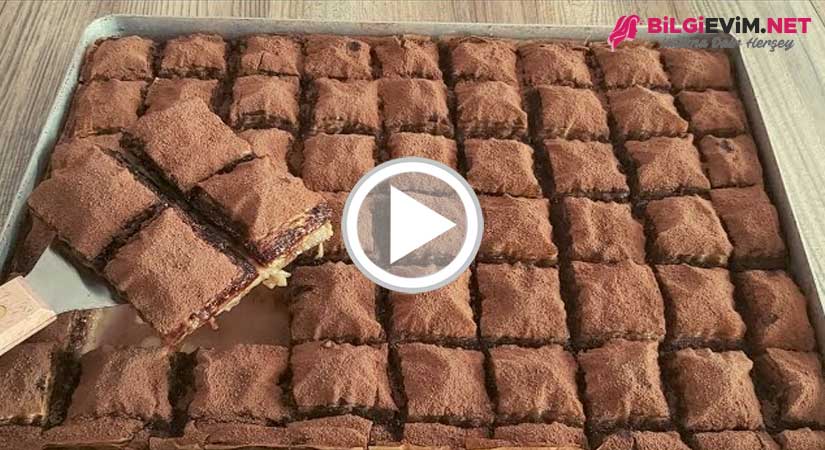 Hazır Yufka İle Evde Soğuk Baklava Yapılışı Videolu Anlatım