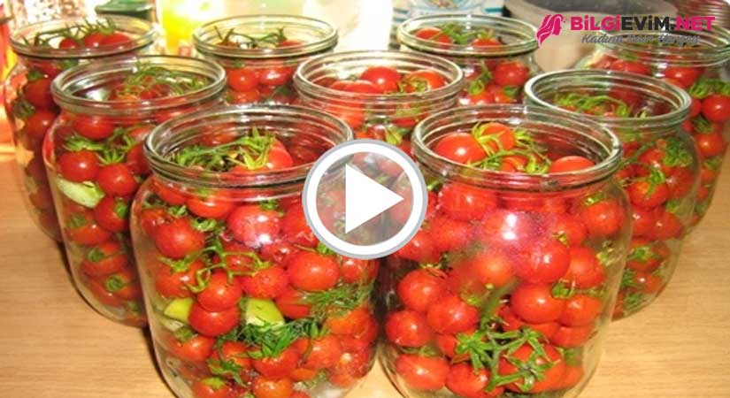 Domatesleri 2 Yıl Taze gibi Tutuyorum! SU TUZU ve SİRKE YOK Videolu Anlatım