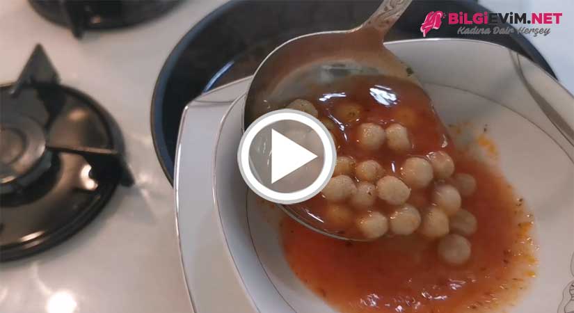 Bimden Aldığım Yuvalama Çorbası Yapılışı Videolu Anlatım