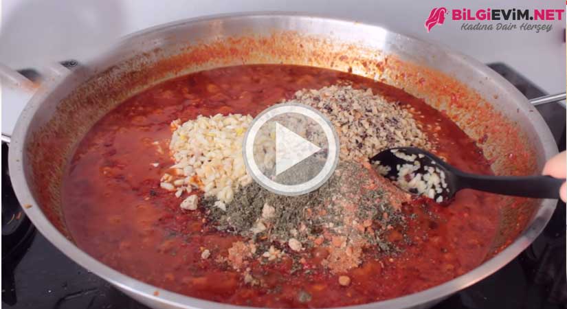 Kahvaltılık Köz Sos Yapılışı Videolu Anlatım