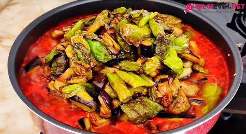 Kışlık Patlıcanlı Sos Tarifi Videolu Anlatım