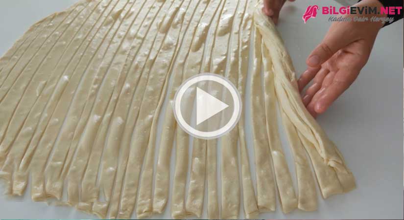 Tel Tel Ayrılan Çörek Tarifi Videolu Anlatım
