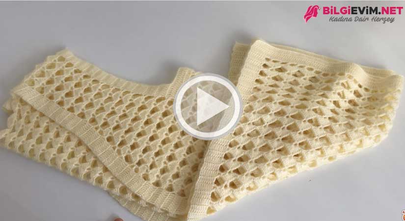 Muhteşem Gelin Kız Yeleği Yapılışı Videolu Anlatım