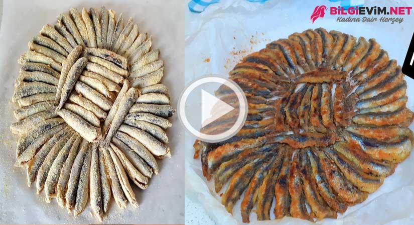 Koku Yok Tava Kirletmek Yok Yağlı Kağıt Arası Nar Gibi HAMSİ Kızartma Videolu Anlatım