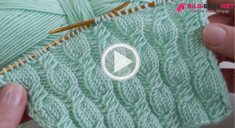 İki Şiş İle Burgu Modeli Yapımı Videolu Anlatım