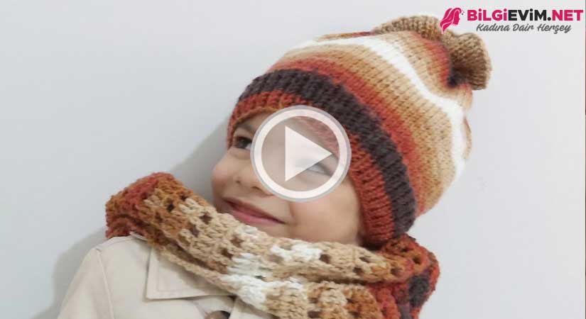 Çocuk Beresi Yapılışı Videolu Anlatım