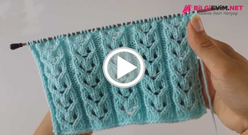 İki Şişle Yapılan Muhteşem Örgü Modeli Videolu Anlatım