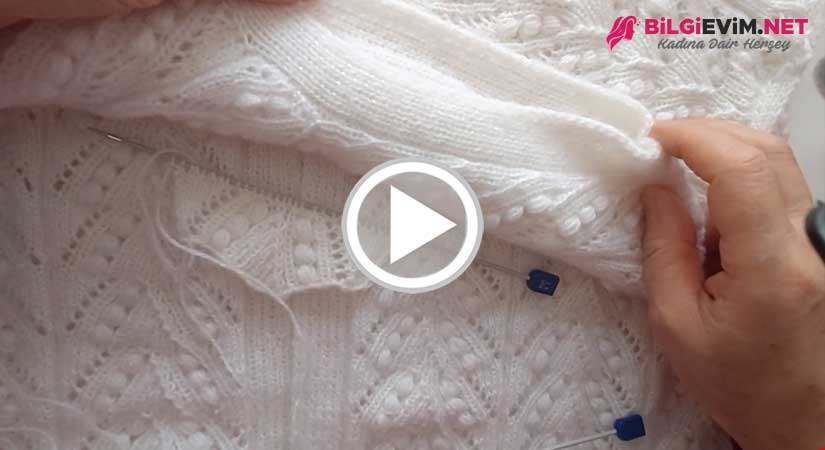 Fıstıklı Gelin Kız Yelek Modeli Videolu Anlatım