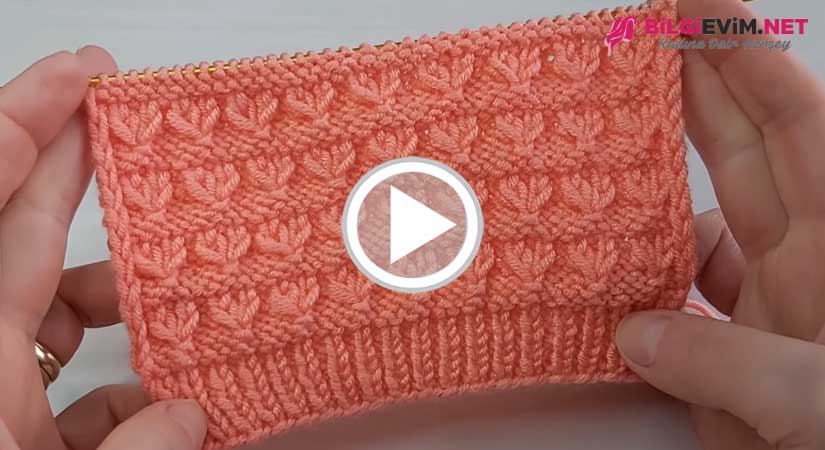 Minik Kalple Örgü Modeli Videolu Anlatım