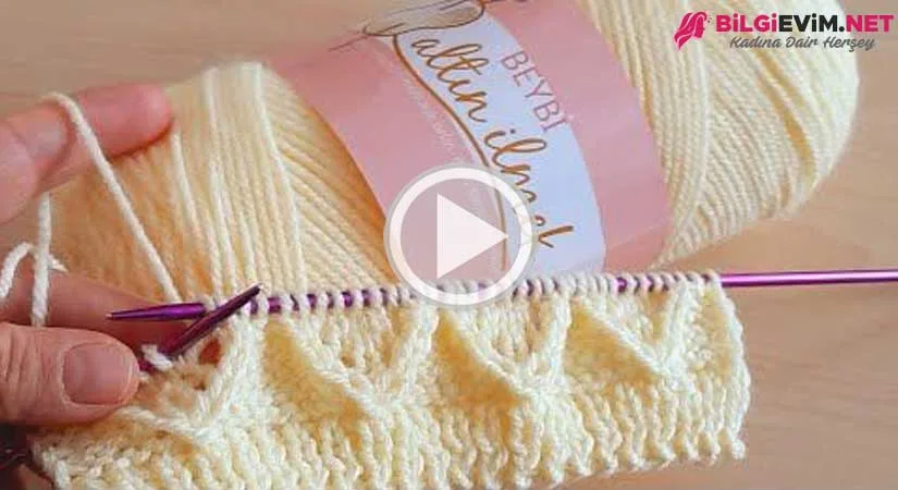 Gösterişli Yelek Modeli Yapılışı Videolu Anlatım