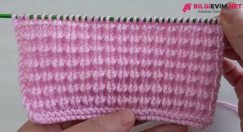 Fare Dişi Örgü Modeli Videolu Anlatım