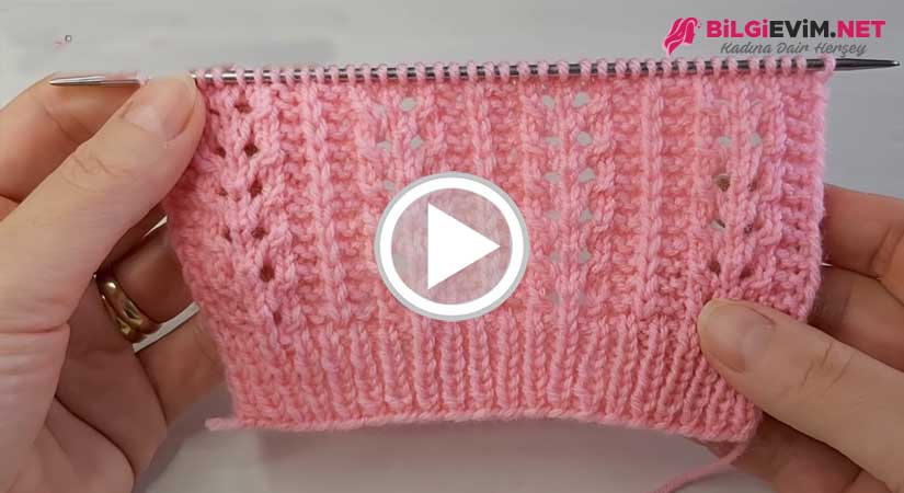 İki Şişle Yapılan Örgü Modeli Videolu Anlatım