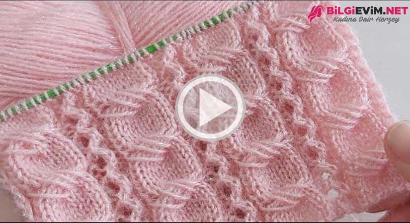 Şiş İle Yapılan Muhteşem Yelek Modeli Videolu Anlatım