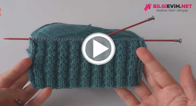 Çeyizlik Yelek Modeli Yapılışı Videolu Anlatım