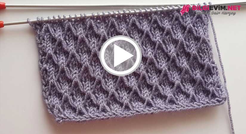 İki Şişle  Yapılan Örgü Modeli Videolu Anlatım