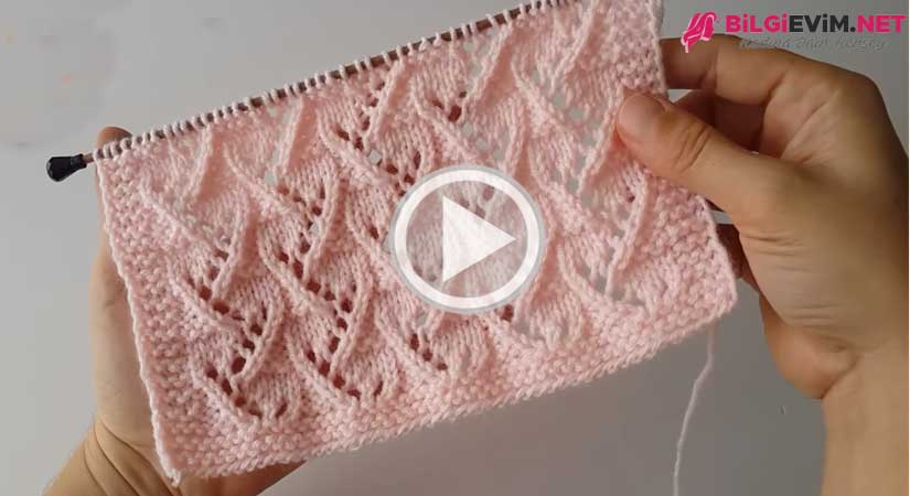 Şiş İle Yapılan Yelek Modeli Vidolu Anlatım