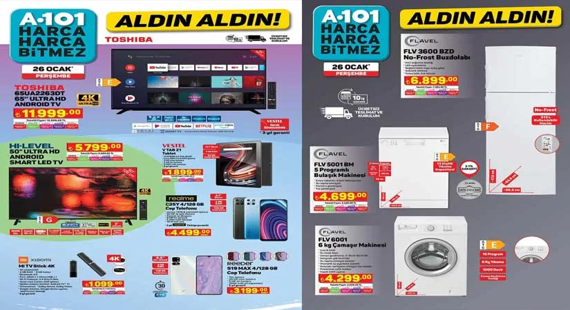 A101 26 OCAK 2023 AKTÜEL KATALOĞU