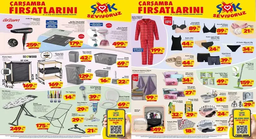 ŞOK 25 OCAK 2023 AKTÜEL KATALOĞU