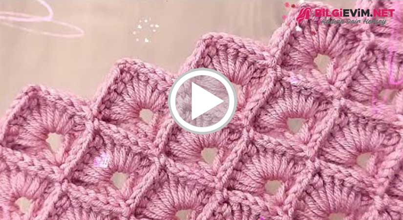 Bebek Battaniyesi Modeli Videolu Anlatım