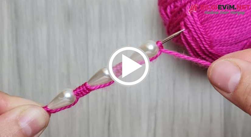 İğne Ve İplikle Yaptım Bu Model Çok Güzel Oldu