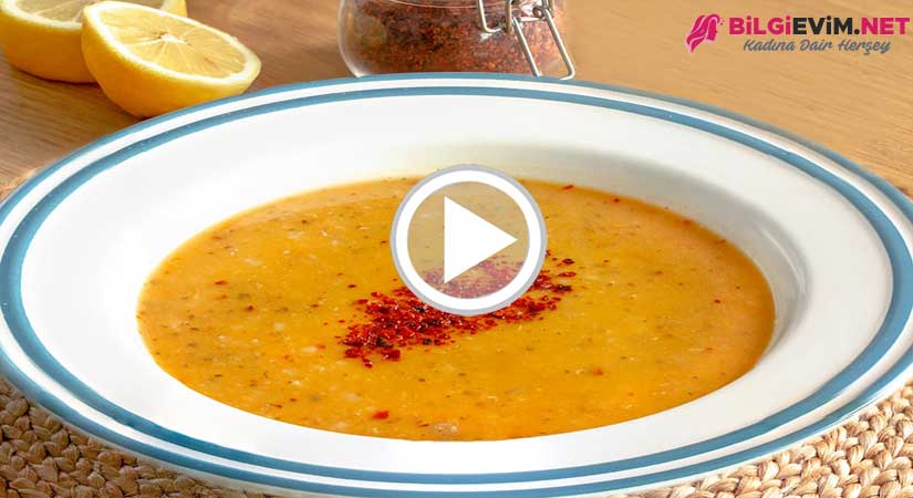 10 DK Ezogelin Çorbası Videolu Anlatım