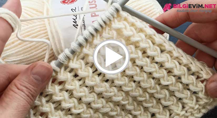 Tek Sırada Biten Hızlı İlerleyen Orgu Modeli Videolu Anlatım