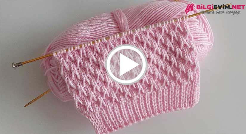 İki Şişle Yapılan  Muhteşem Örgü Modeli Videolu Anlatım