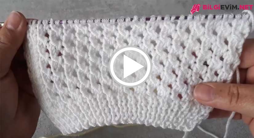 Mevsimlik Yelek Modeli Videolu Anlatım