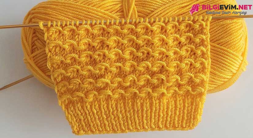 Çok Şık Bebek Örgü Modeli Videolu Anlatım