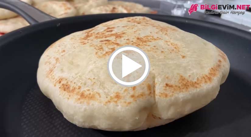 Yumuşacık Balon Bazlama Tarifi Videolu Anlatım