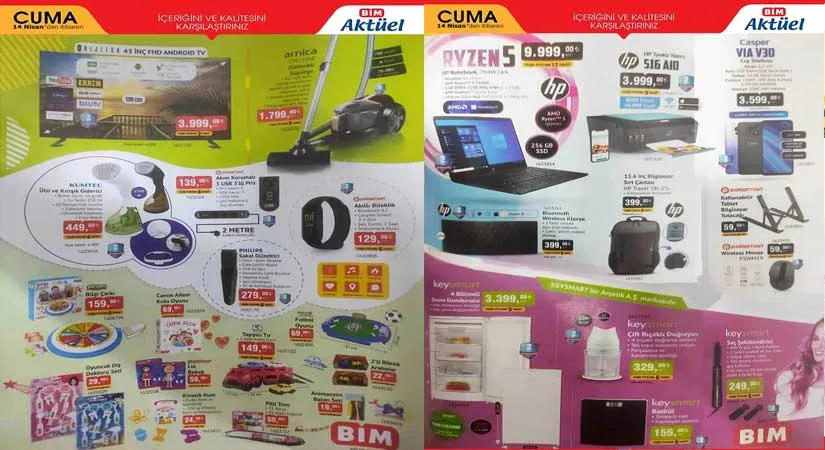 BİM 14 NİSAN 2023 AKTÜEL KATALOĞU