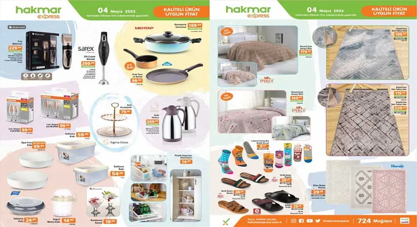 4 Mayıs 2023 Aktüel Ürünler Kataloğu