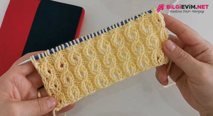 İki Şiş İle Yapılan Minik Burgular Örgü Modeli Videolu Anlatım