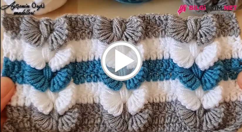 Muhteşem Battaniye Modeli Videolu Anlatım