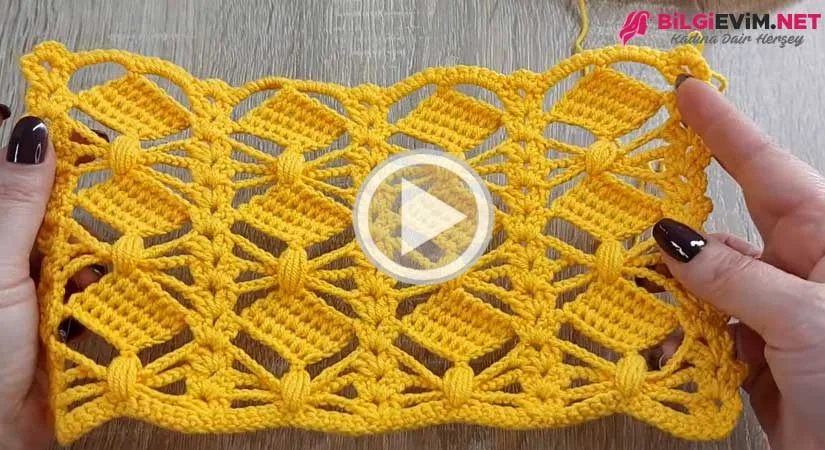 Etol Şal Çanta Yelek Modeli Videolu Anlatım