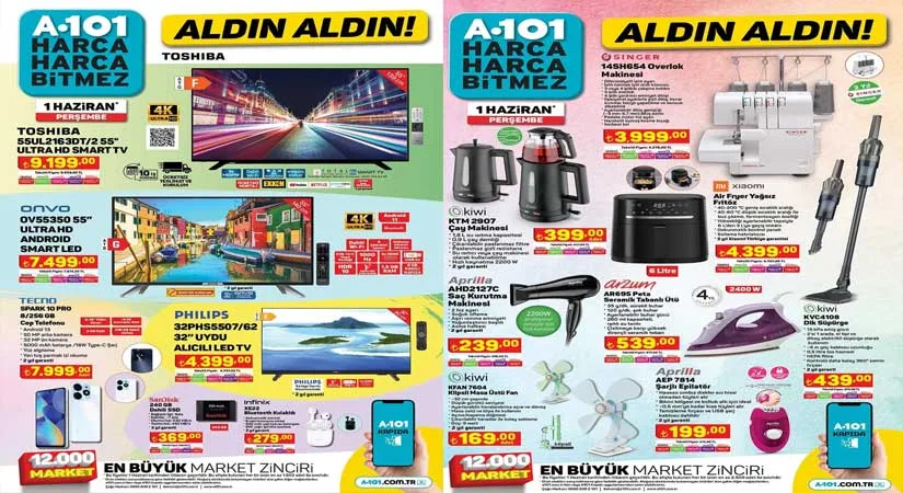 A101 1 HAZİRAN 2023 AKTÜEL KATALOĞU