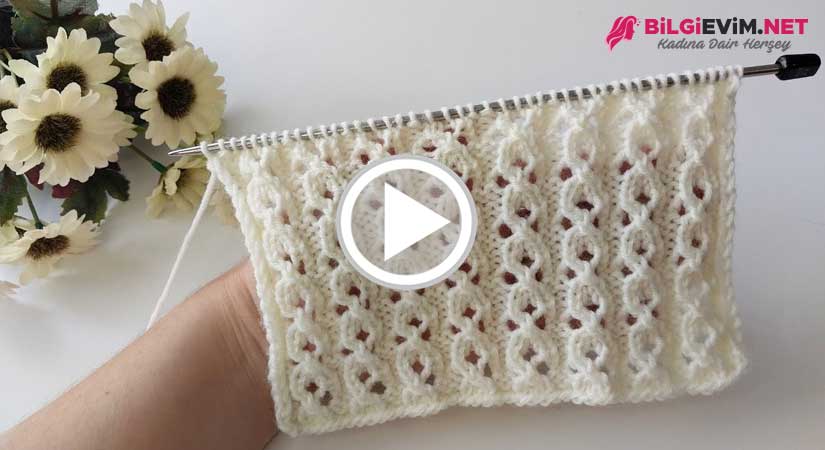 Muhteşem Örgü Modeli Videolu Anlatım