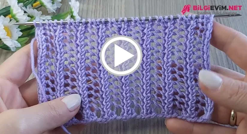 Yeni Örgü Modeli Videolu Anlatım