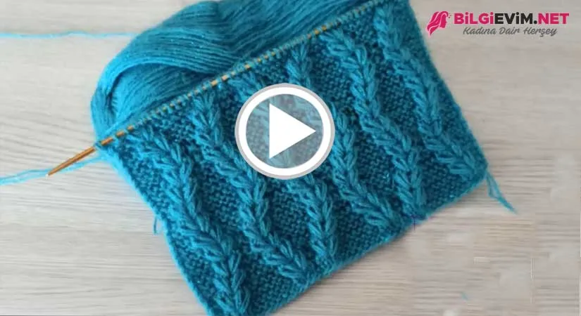 Üç Boyutlu Örgü Modeli Videolu Anlatım