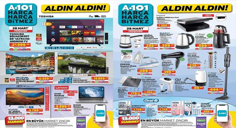 A101 28 MART 2024 AKTÜEL KATALOĞU
