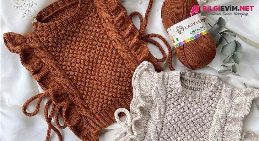 Fırfırlı Mabel  Süveter Yapılışı Videolu Anlatım