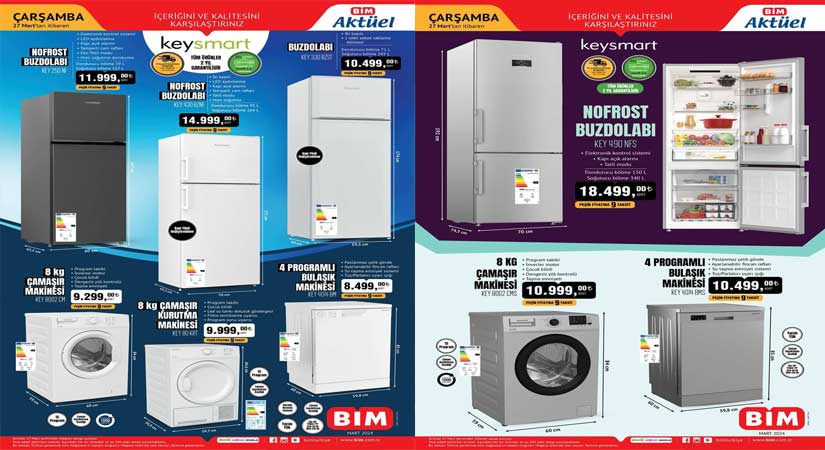 BİM 26 MART 2024 AKTÜEL KATALOĞU