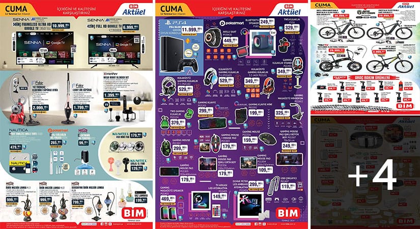 Bim 12 Temmuz 2024 Aktüel İndirim Ürünleri Kataloğu