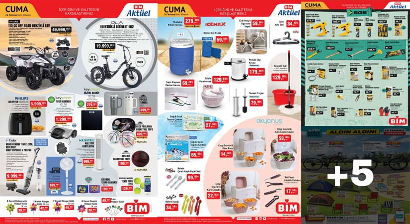 BİM 26 TEMMUZ 2024 AKTÜEL KATALOĞU