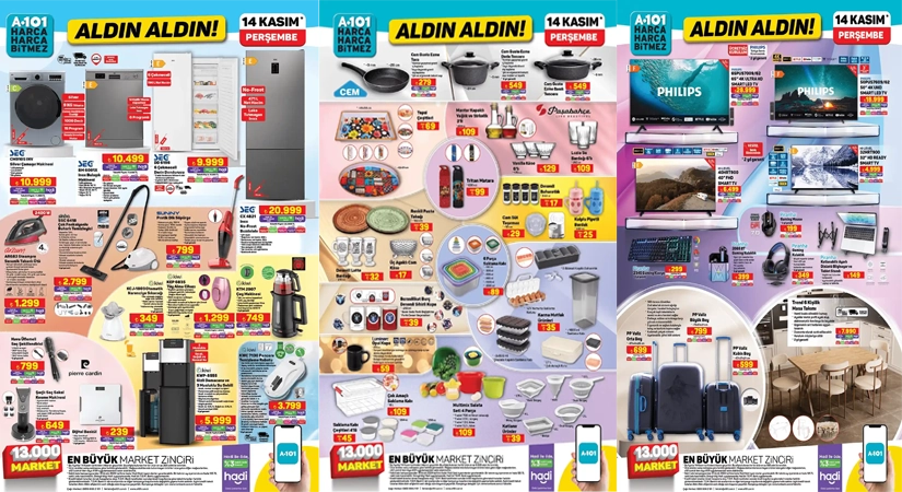 A101 14 KASIM 2024 AKTÜEL KATALOĞU