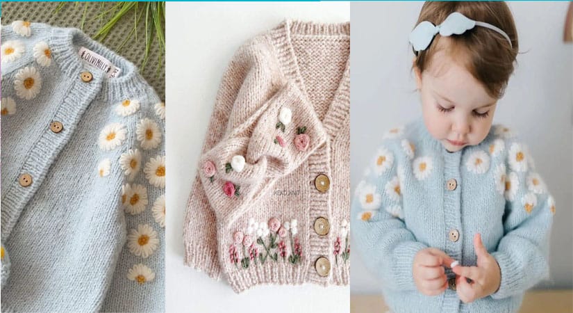 İşlemeli Bebek Örgü Modelleri Nasıl Yapılır?