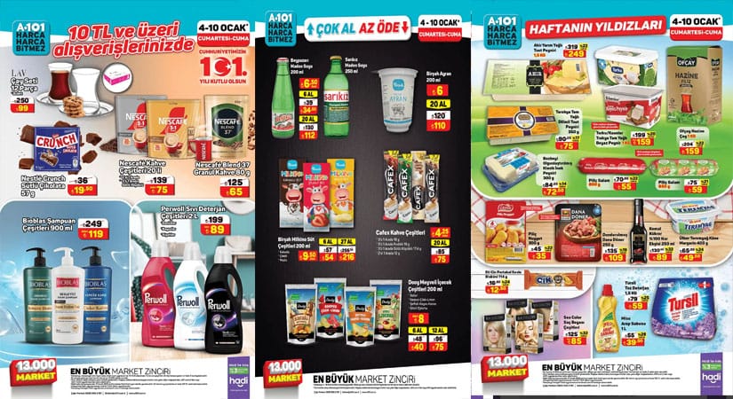 A101 4 Ocak 2025 Aktüel Ürünler Kataloğu