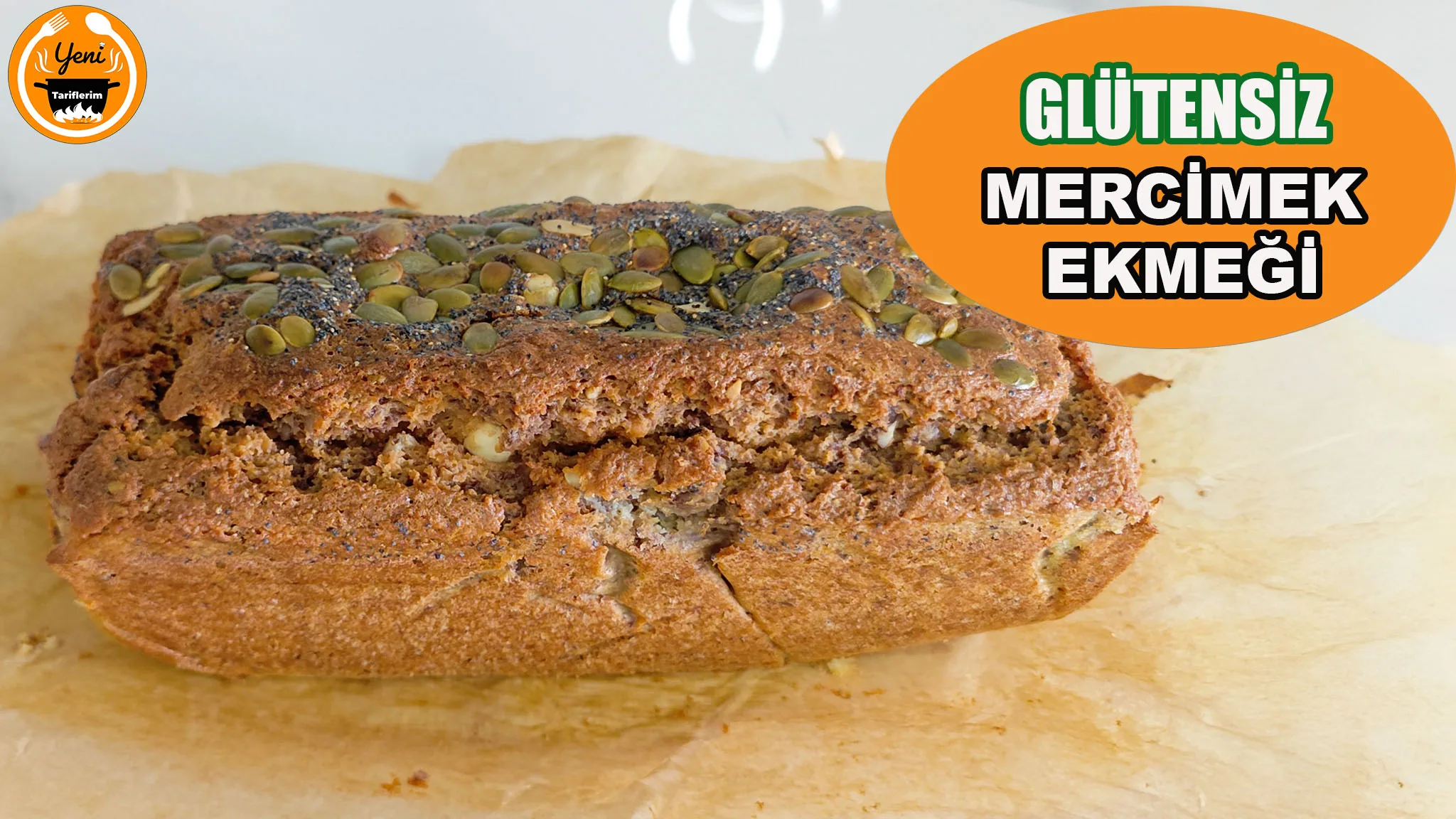 Glütensiz, Yüksek Proteinli Mercimek Ekmeği Tarifi | Diyet ve Sağlıklı Yaşam İçin Mükemmel Seçenek