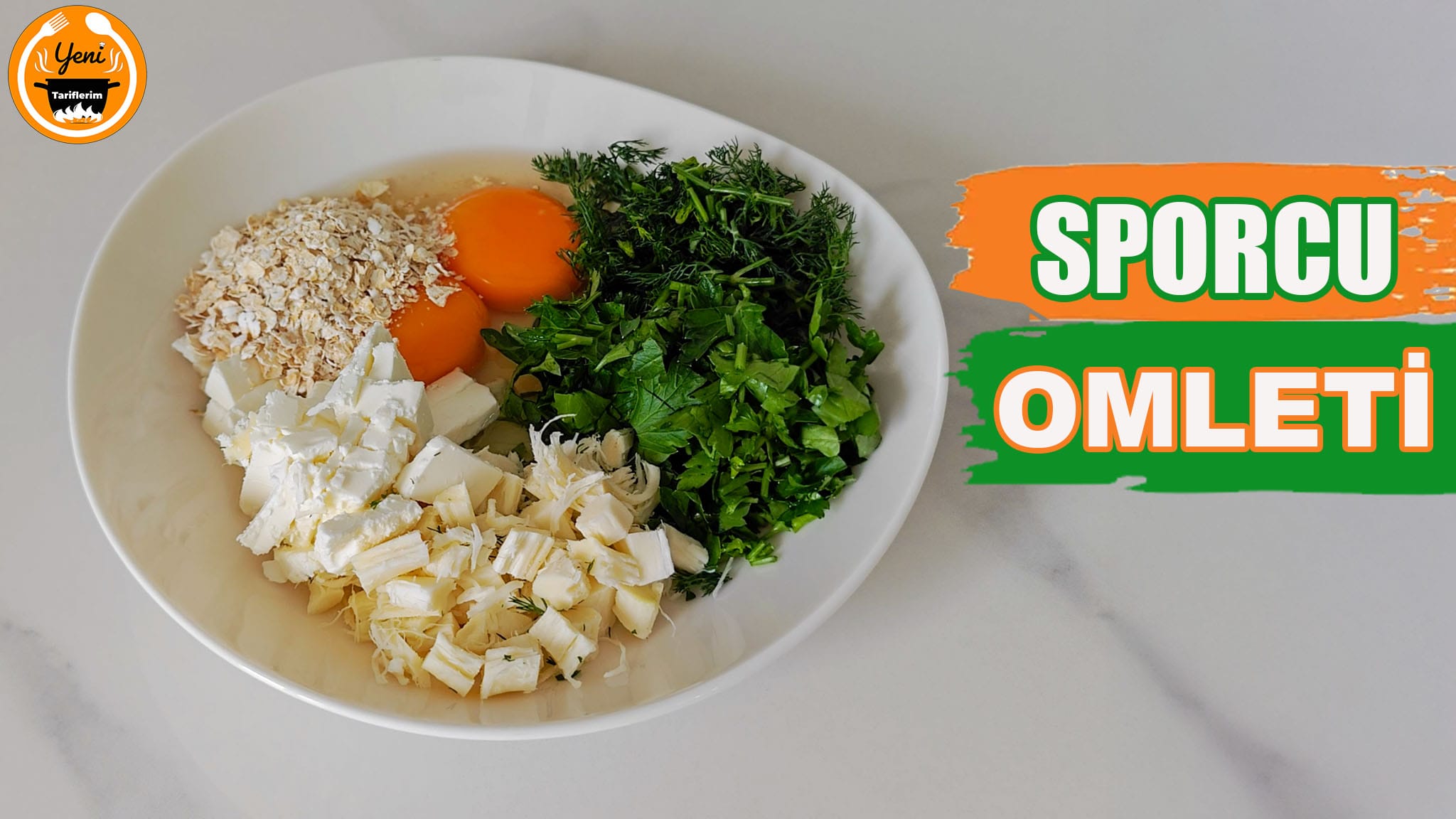 Sporcu Kahvaltısı: Protein ve Lif Deposu Omlet Tarifi | Kas Yapan Fit Lezzet