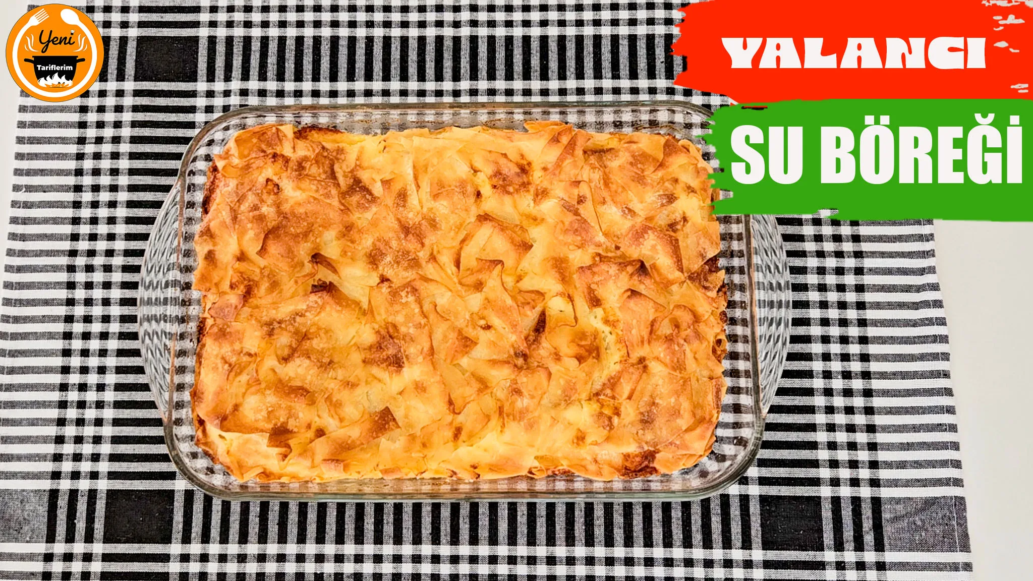 Yalancı Su Böreği Tarifi | Tel Tel Ayrılan, Yumuşacık ve Kat Kat Börek!